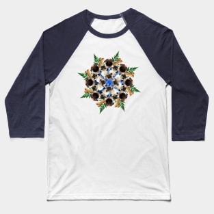 Cutie pug mandala Baseball T-Shirt